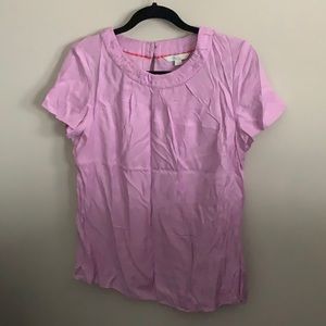 BODEN | pink short sleeve top